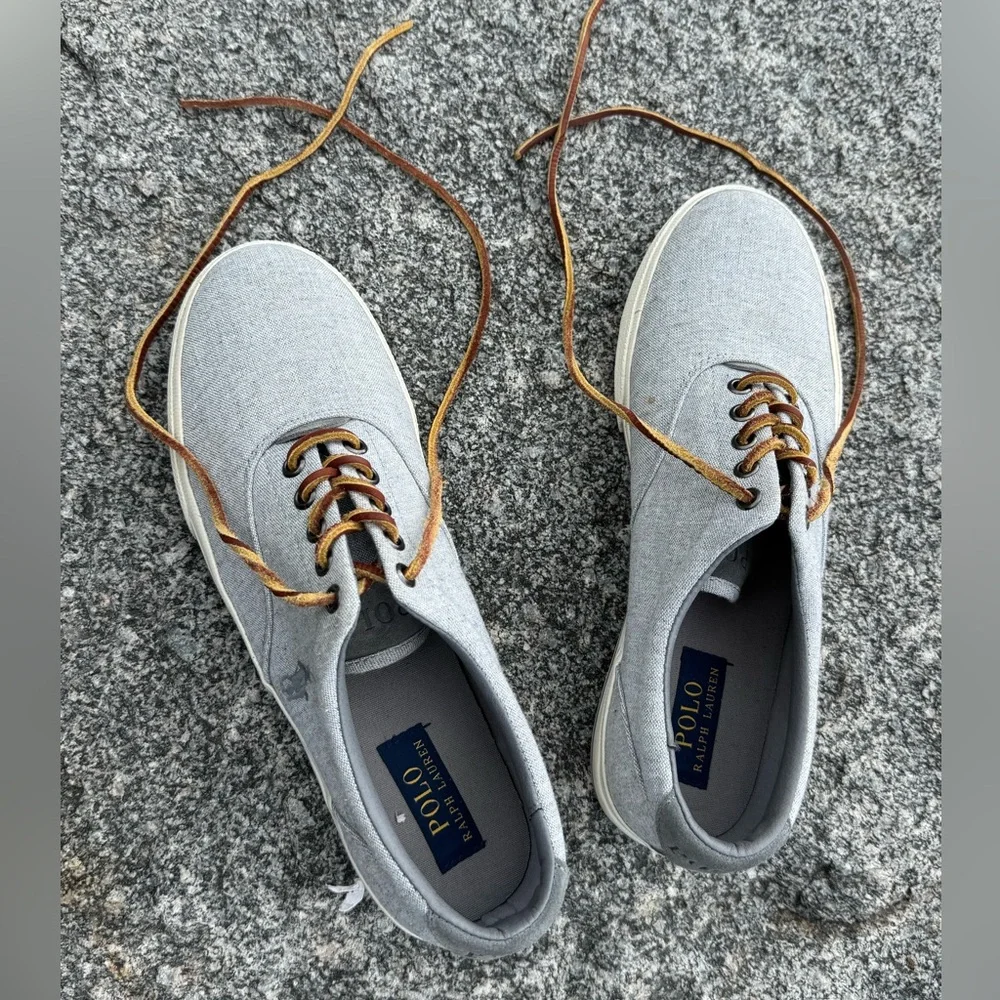 Polo by Ralph Lauren Gray Sneakers for Men - Picture 2 of 4